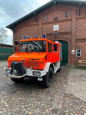 Unimog U1300L 37 Turbo DoKa H-Gutachten Feuerweh
