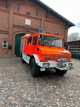 Mercedes U1300L 37 Turbo DoKa H-Gutachten Feuerwehr Womo  3
