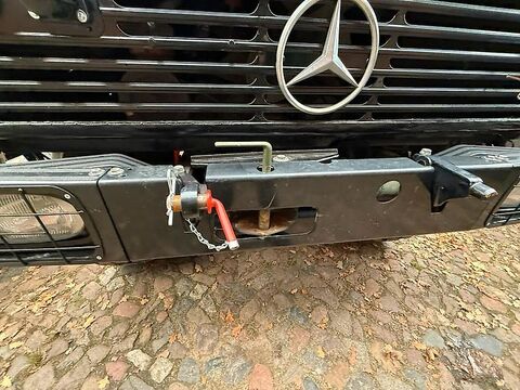 Seilwinden Halter U1300L Unimog 435 Stoßstange i 2