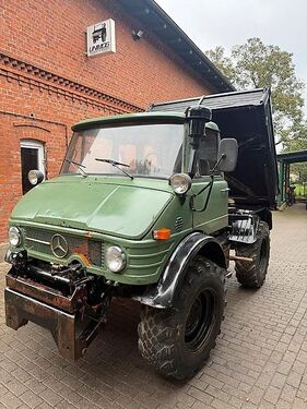 Mercedes U406 U84 Agrar Großes Getriebe Kipper inkl. Mwst 3