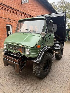 Mercedes U406 U84 Agrar Großes Getriebe Kipper inkl. Mwst 2