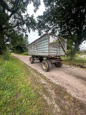 Sonstige HW 80 Anhänger 12 Tonnen Häckselwagen