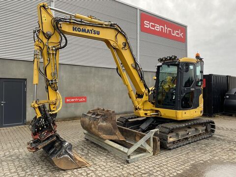 Komatsu PC88MR-10 med Topcon