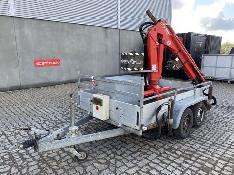 Sonstige Trailer med Hymaco Maxilift kran ML400L