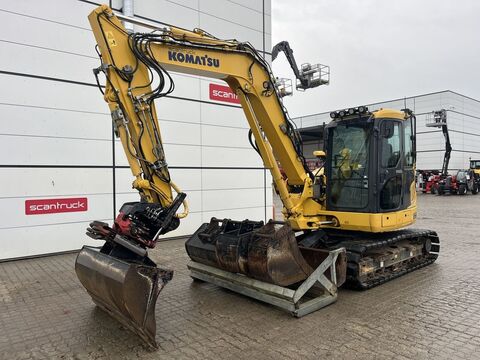 Komatsu PC88MR-10 med Topcon