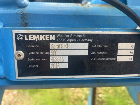 Lemken Karat 9/500