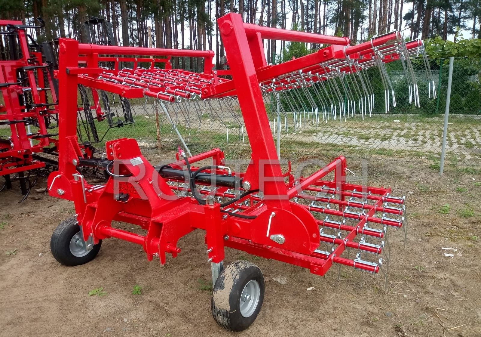 Hackstriegel, Unkrautstriegel, Ökohacke 6 m 3