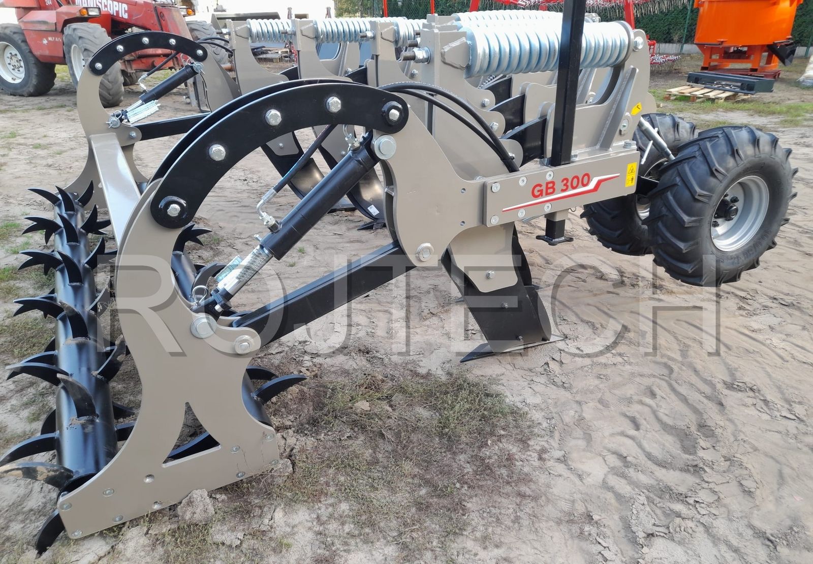 Untergrundlockerer mit NON STOP-Federsicherung 3 2