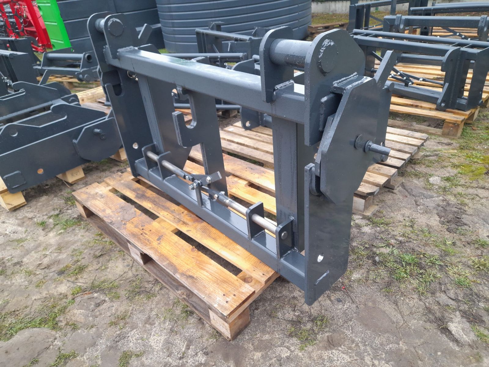 Adapter JCB Qfit, Teleskopladeradapter. 2