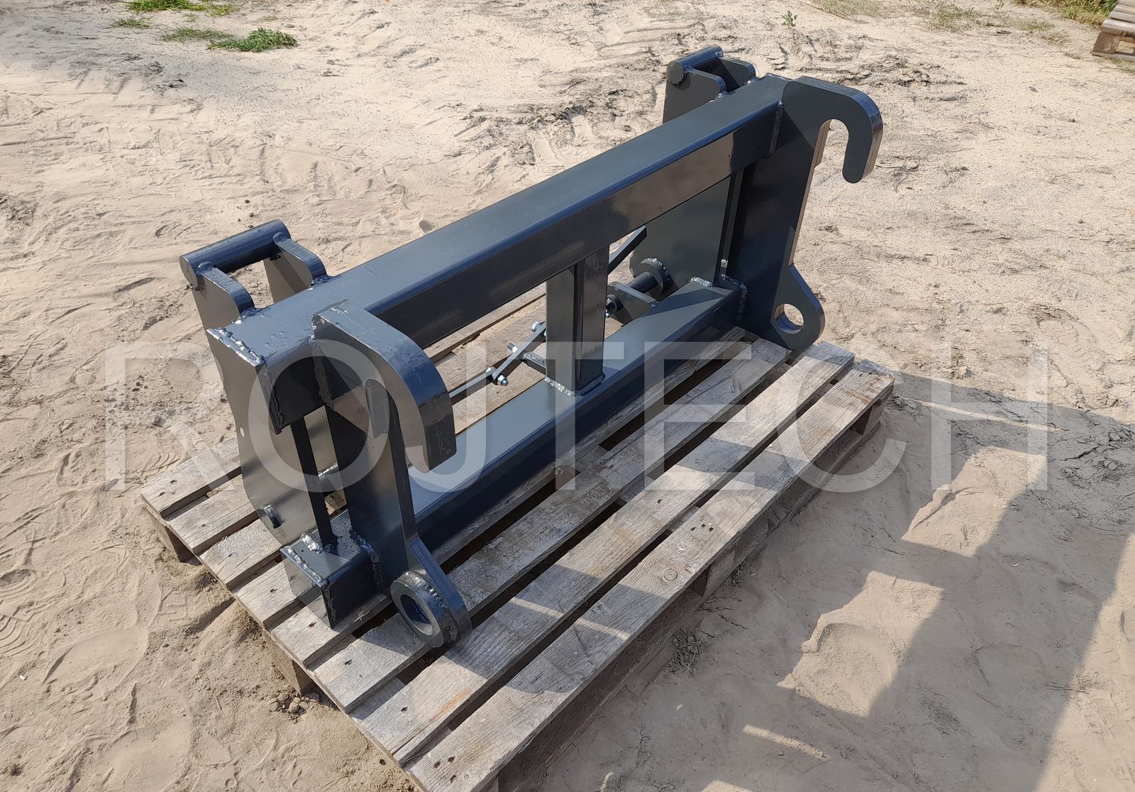 Adapter JCB Qfit, Teleskopladeradapter. 3