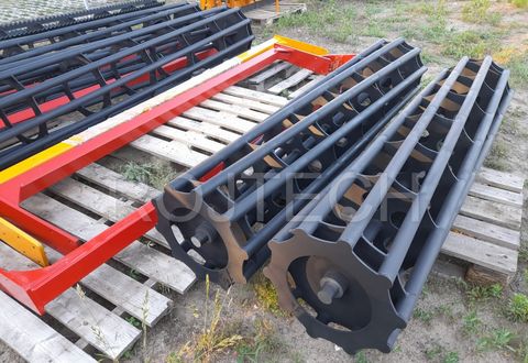 Pozostałe Rohrstabwalzen, Zeichen 3 m für Egge, Grubber