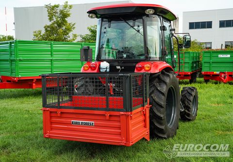 Drugo EuroForest TP160, Traktor plato/keson