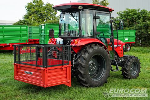 Drugo EuroForest TP140, Traktor plato/keson