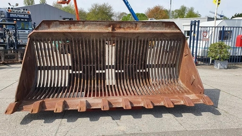CAT zeer zware puinbak met aansluiting voor CAT 980