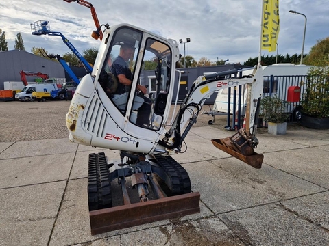 Wacker Neuson 2404RD kan op een berghelling draaien
