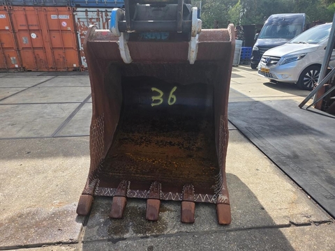Sonstige Onbekend 3X zware dieplepel CW30/40 met tanden