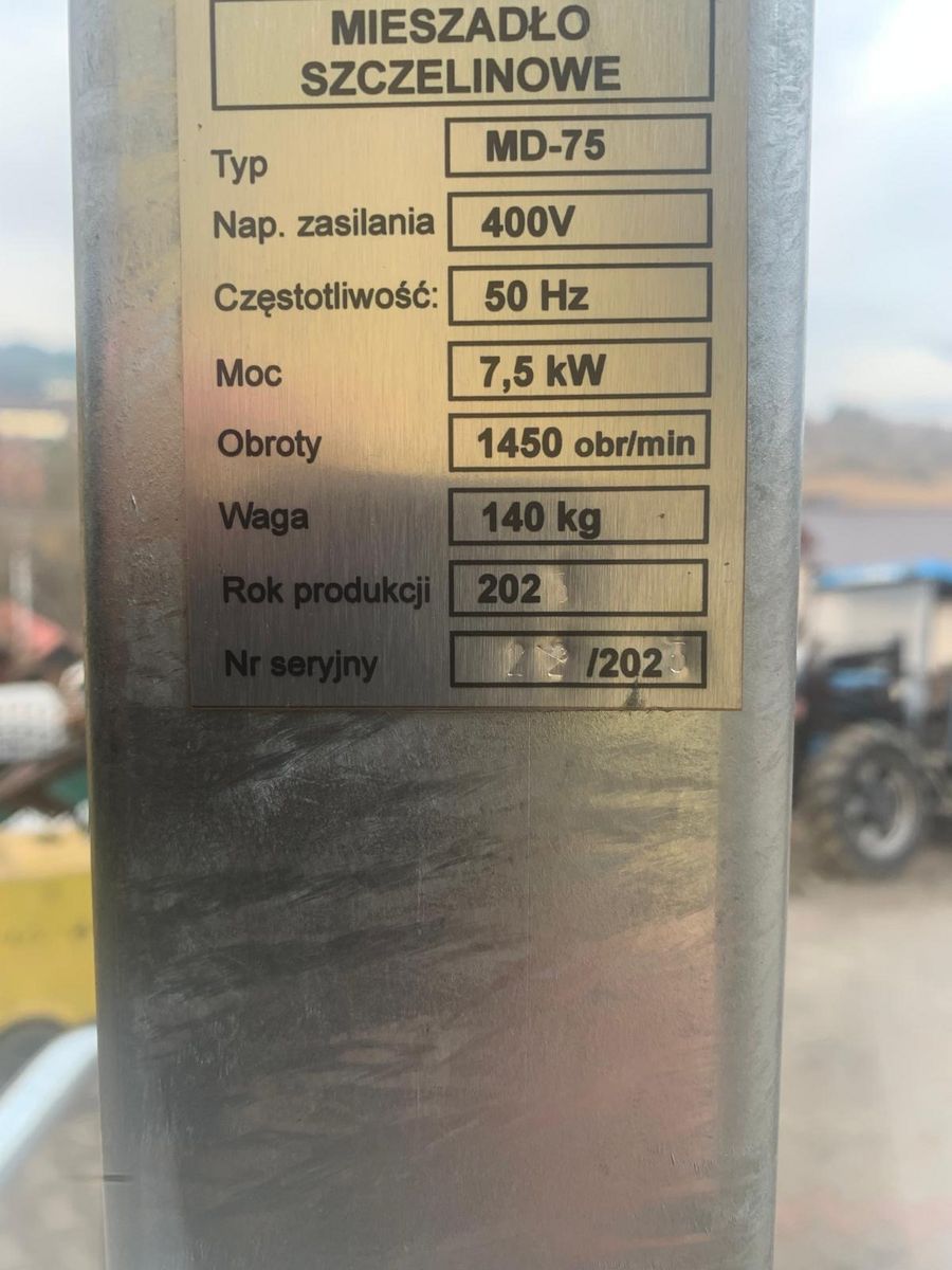 Spaltenmixer Elektro-Gulleruhrwerk MD 75 Seilwin 3