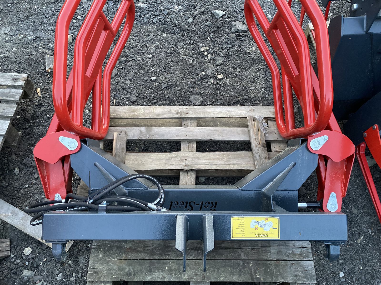 Ballenzange POL 2m EURO und DREINPUNKTANBAU 2