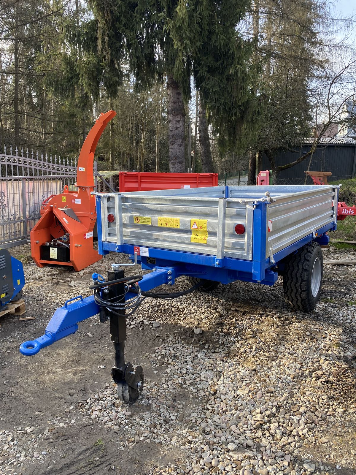 KIPPER 3-SEITEN LANDWIRTSCHAFTSANHÄNGER ANHÄNGER 2