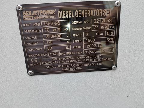 Sonstige 83kVA Notstromaggregat Dieselgenerator Lagernd!!