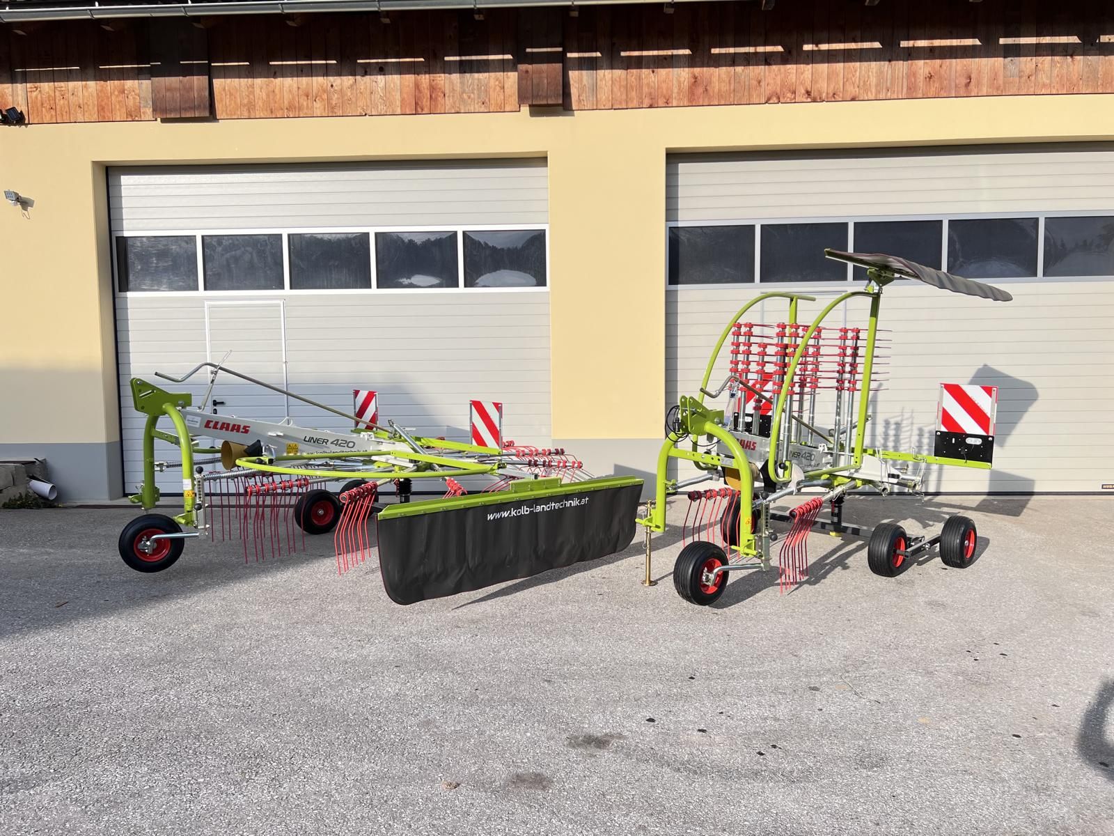 Claas Schwader Liner 420 Tandem 1