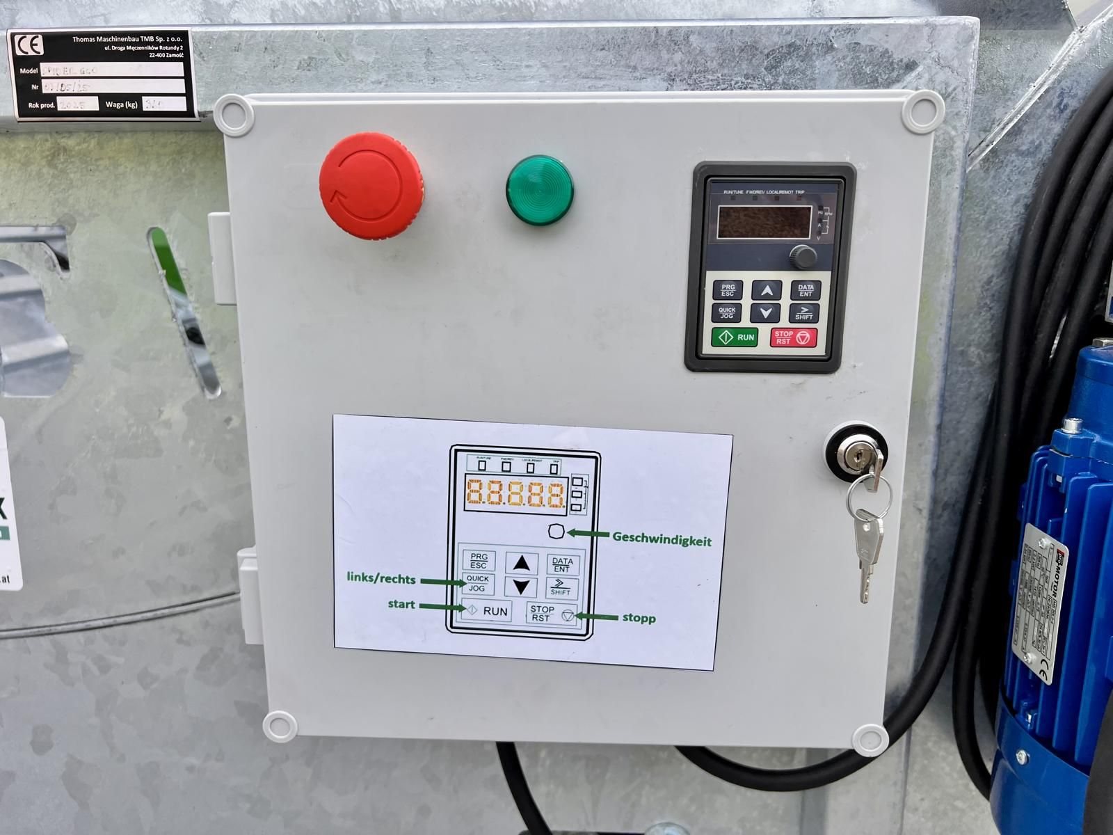 TMB Spider Elektro Ballenauflöser - Ballenabwickler  3