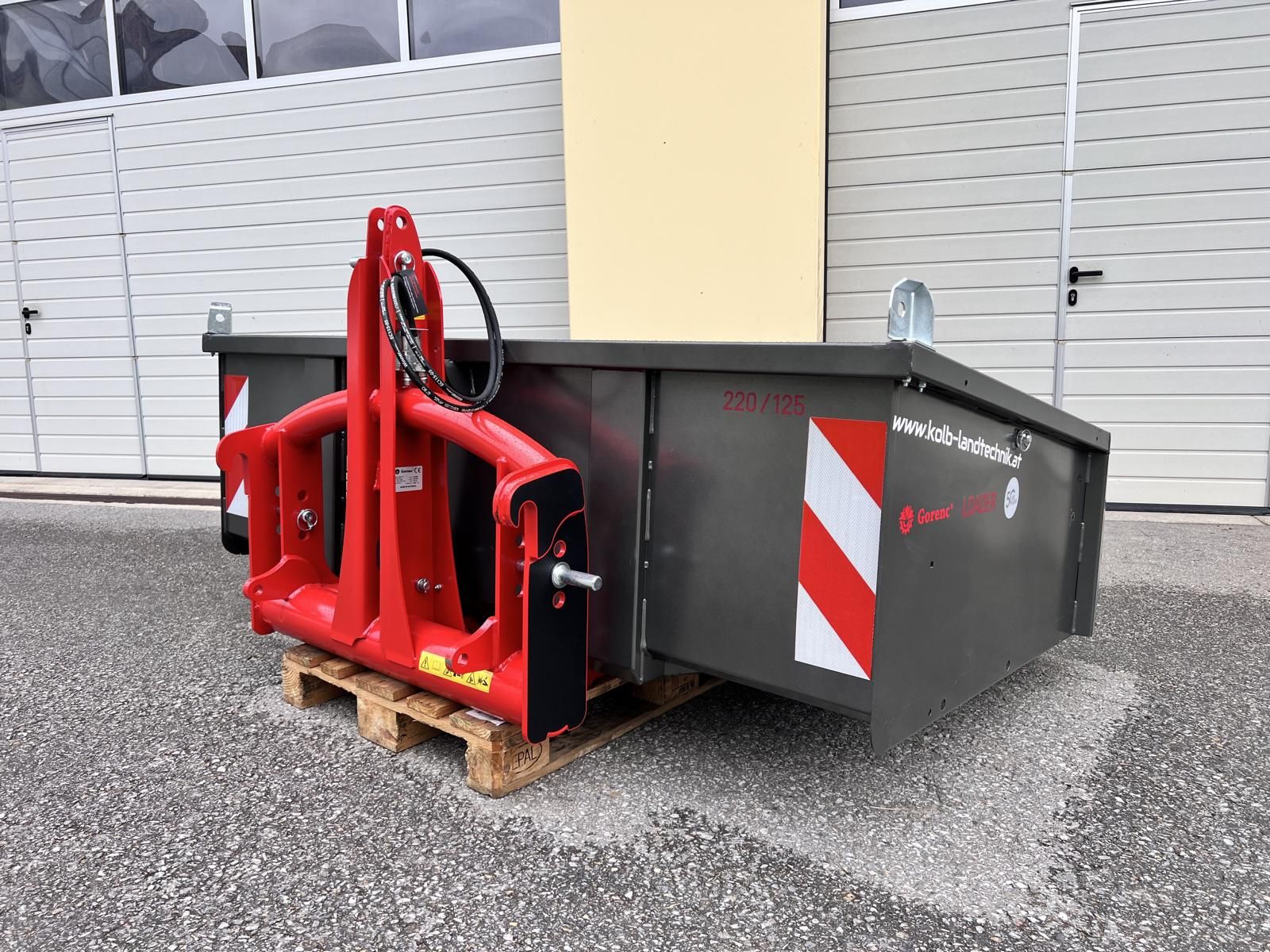 Gorenc PROFI Kippschaufel 220x120 Kippmulde 1