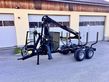 Palms Forstanhänger-Rückwagen H8SX mit Kran K4.71