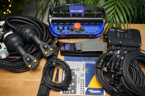 Hiab Proportional Scanreco Maxi G2B + 2x JP Joysticks