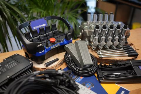 Palms Walvoil und Funkfernbedienung RC 400 5 Funktionen