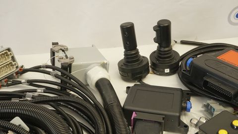 Pozostałe Mini Joysticks Steuerung VOLLPROPORTIONAL 8 fach