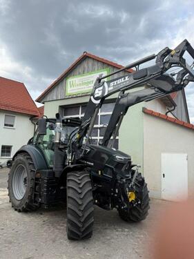 Deutz Fahr 6180 Agrotron TTV mit Frontlader und FH/FZ
