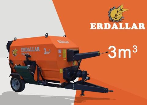 Sonstige ERDALLAR takarmánykeverő és kiosztó I 3 m³ I hor