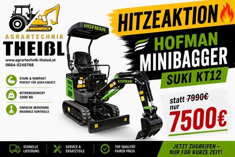 Hofman Minibagger Suki KT12