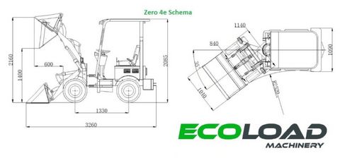 EcoLoad Zero 4e Elektrolader Hoflader - Modell 2024