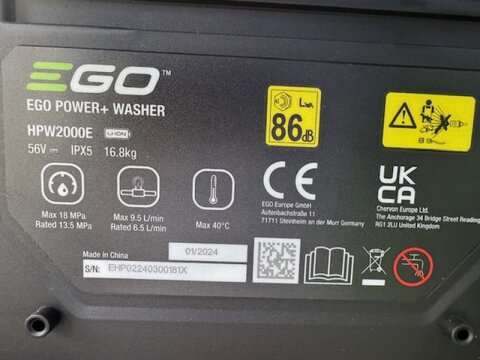 EGO HPW2000E 3