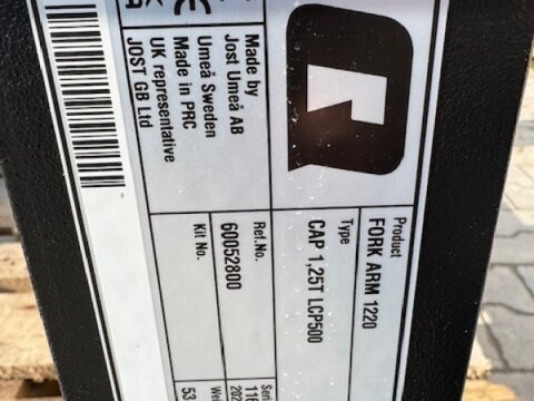 Quicke Palettengabel 2,5 to. - 1220 mm 3