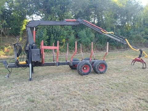Sonstige Rückewagen mit Kran