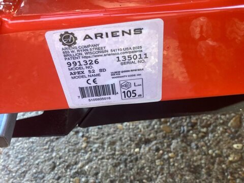 Ariens Apex 52 2