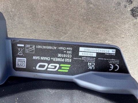 EGO CS1610E 3