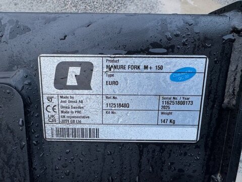 Quicke Dunggabel M+ 1,50 m 2