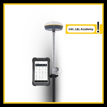 FJDynamics RTK Messstab Trion V1T mit UA80 Tablet