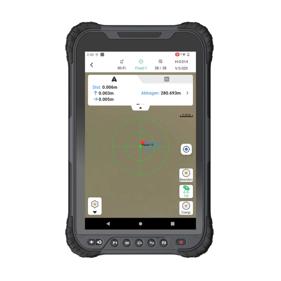 FJDynamics RTK Messstab Leihgerät 3