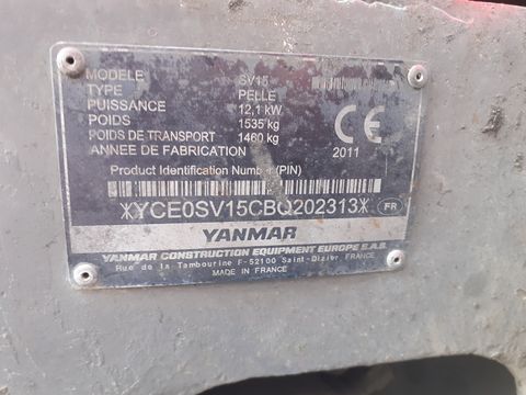 Yanmar SV15