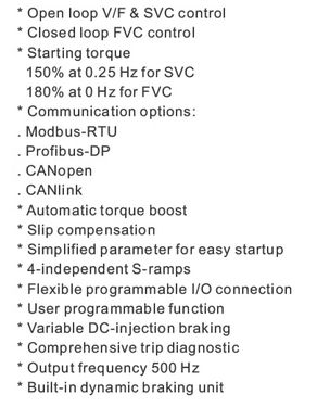 Frequenzumrichter 4KW/7,5/15KW 3