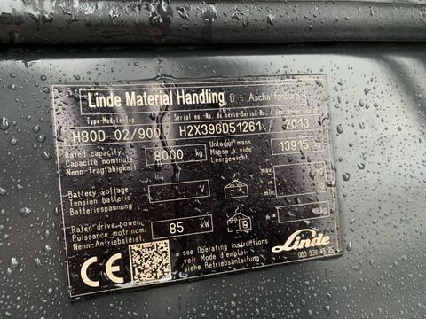 Linde H80D-02/900