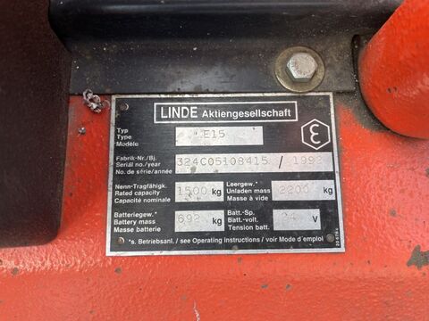 Linde E15