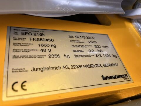Jungheinrich EFG216k 