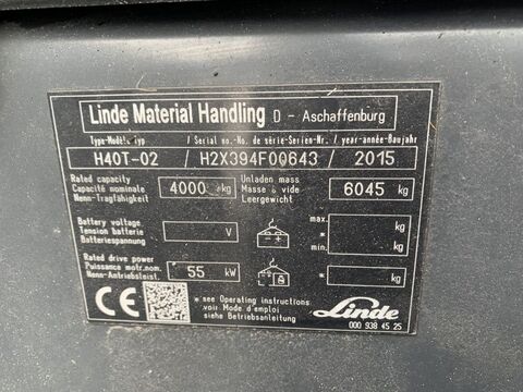Linde  H40T-02 