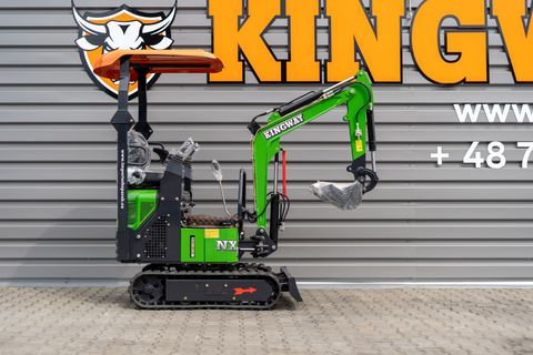 Kingway Minibagger NX10 Bagger 1000 kg mit Joystick King